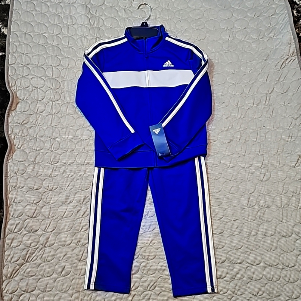 Boys Adidas track suit